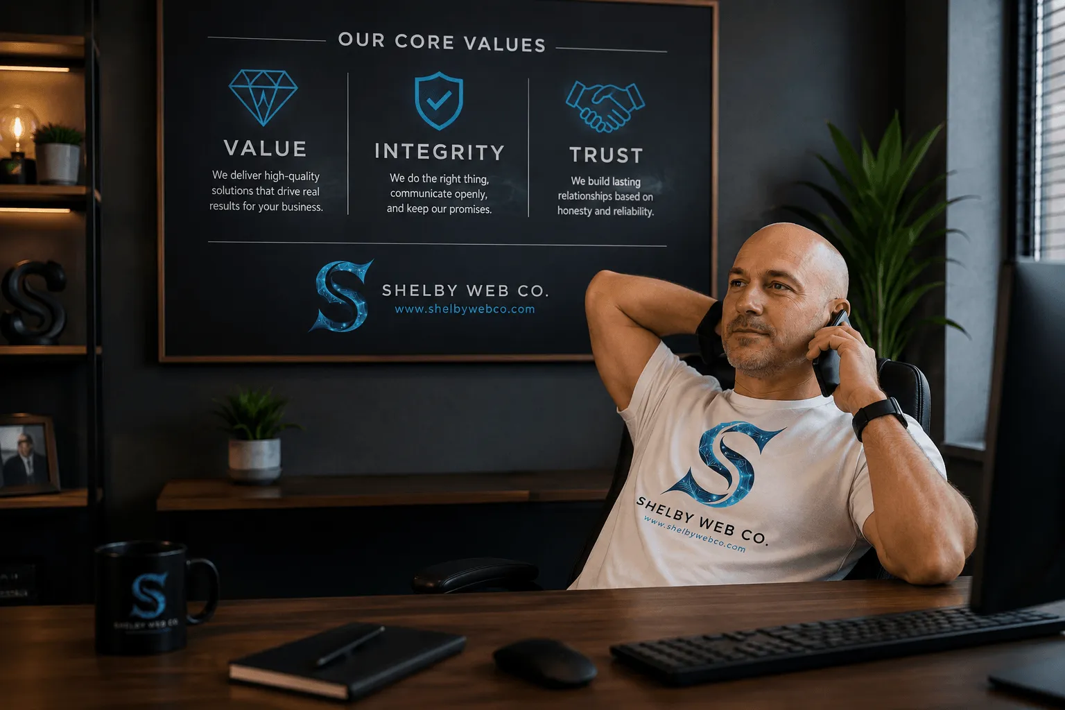 Dave at Shelby Web Co