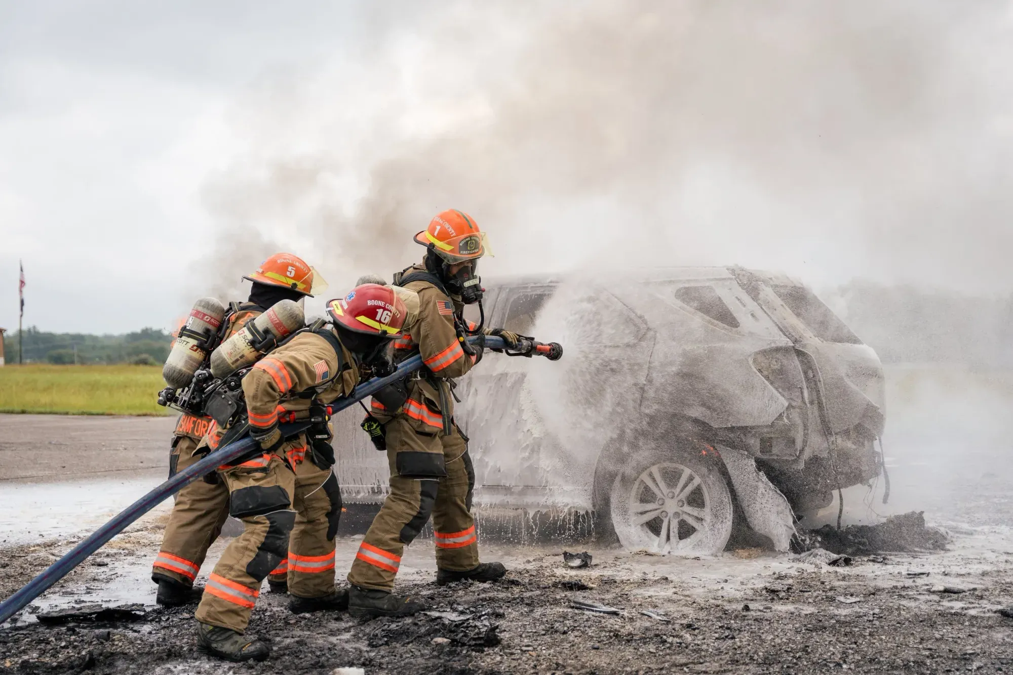 First responder service statistics